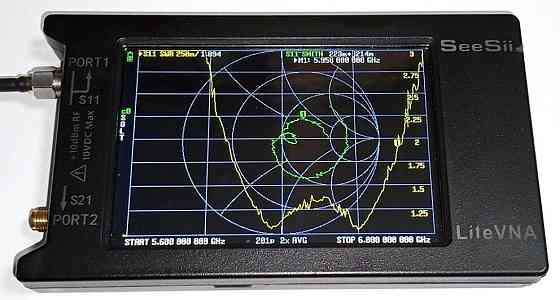 Антенна 2350-2570MHz 12dBi/5700-5960MHz 3dBi, до 15W Yagi FPV, SMA-male (10546/2) Днепр
