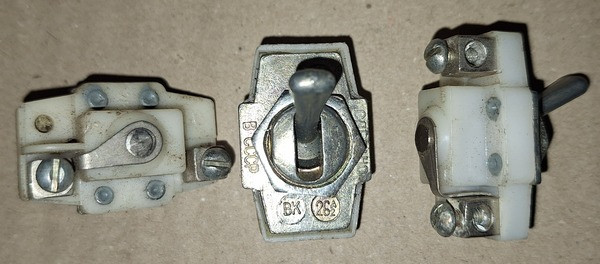 Перемикач (тумблер) обігрівача ВК26-А2 Суми - зображення 1