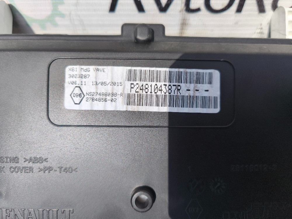 Щиток приборов (спидометр) Renault Kangoo 2013-2016 (P248104387R) Ковель - изображение 4