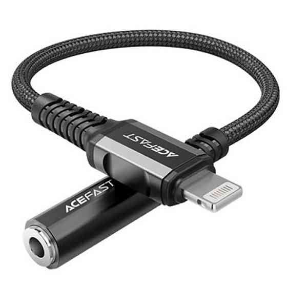 Переходник Acefast MFI C1-05 Lightning to 3.5mm aluminum alloy Херсон