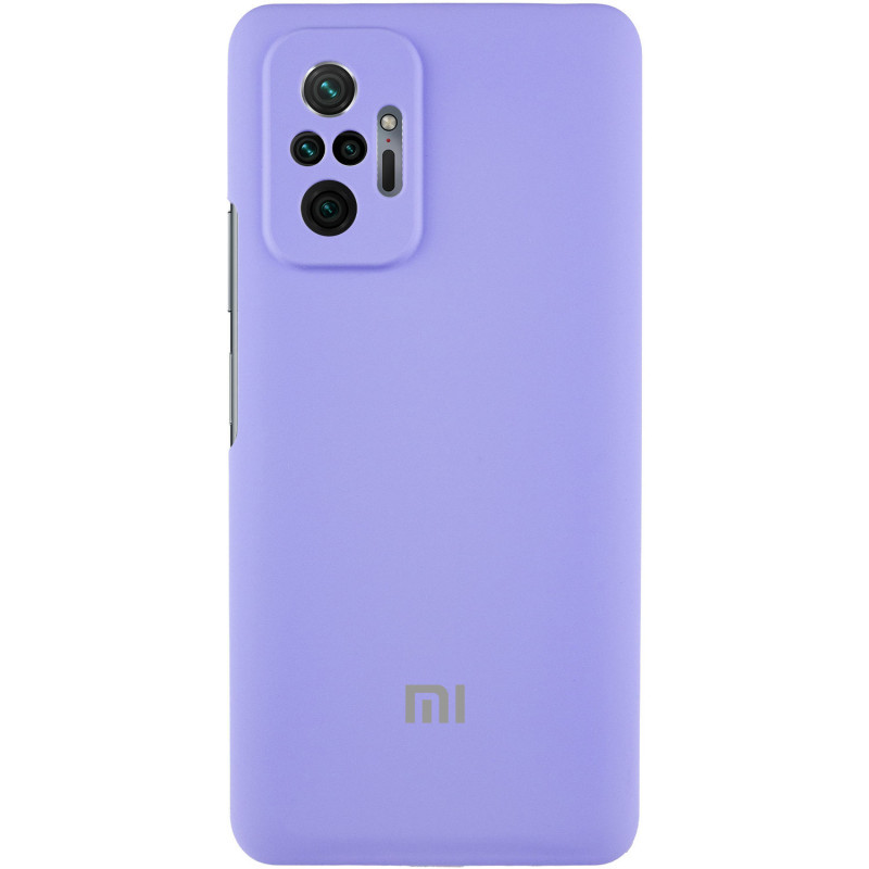 Чехол Silicone Cover Lakshmi Full Camera (AAA) with Logo для Xiaomi Redmi Note 10 Pro / 10 Pro Max Херсон - изображение 1