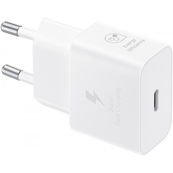 Мережевий зарядний пристрій Samsung 25W Travel Adapter + cable Type-C White (EP-T2510XWEGEU) (Код то Харьков - изображение 9