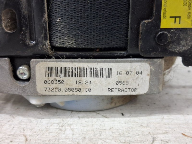 Ремень безопасности передний правый Toyota Avensis T25 1.8 БЕНЗИН 1ZZFE 2002 (б/у) Київ - зображення 4