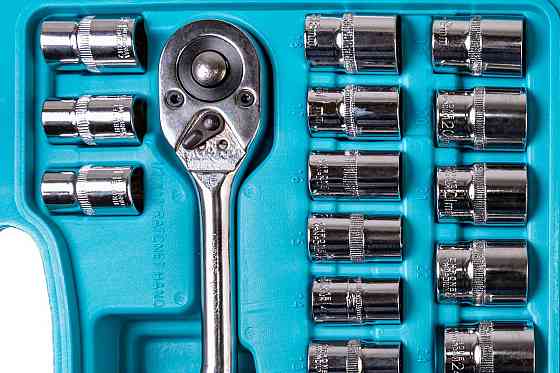 Набор инструментов ТИТУЛ ½"&TORX 32 шт 8-32 мм Е10-Е18 CrV кейс 78-6032 Харків