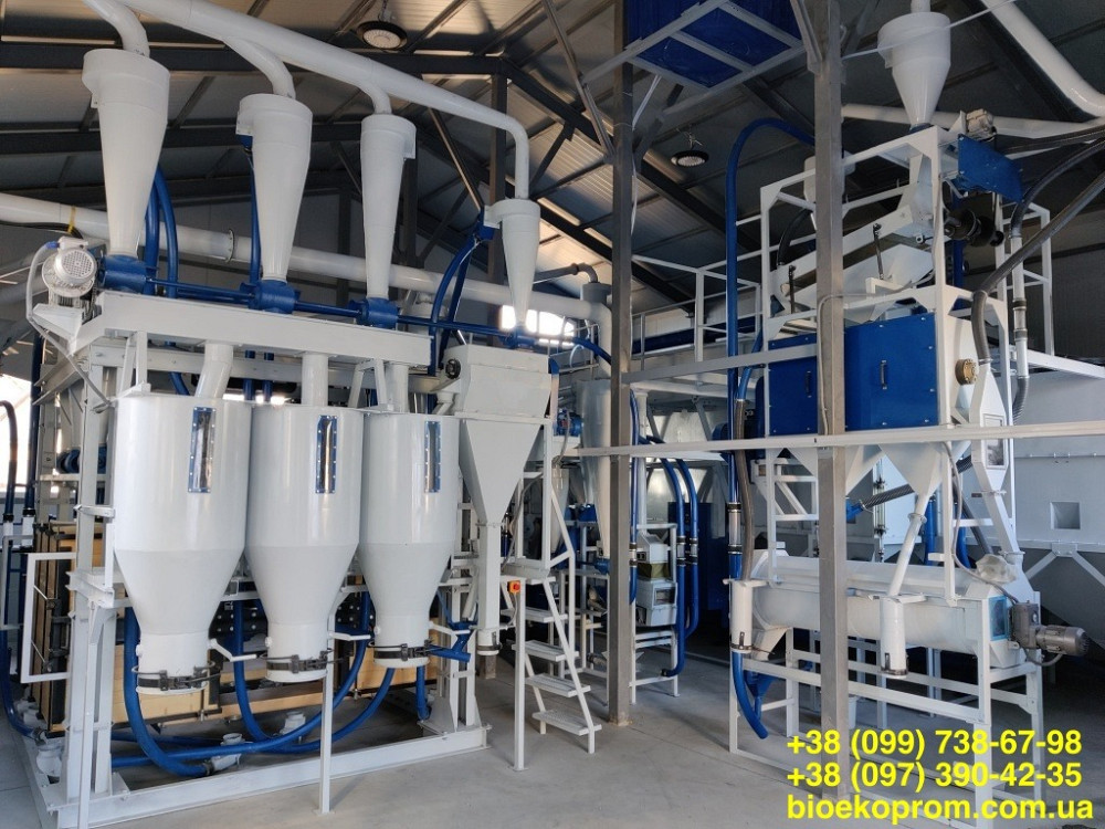 Борошномельний завод від виробника. Продуктивністю 1000 кг. год. «Optima Pro-1000» Полтава - зображення 1
