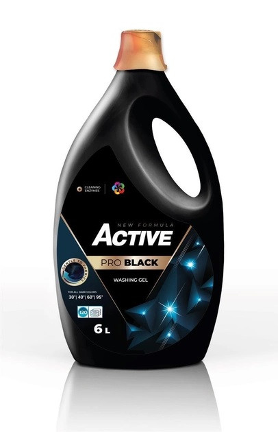 Гель для прання чорних та темних речей Active Pro Black 4820196010920 6 л Київ - зображення 1