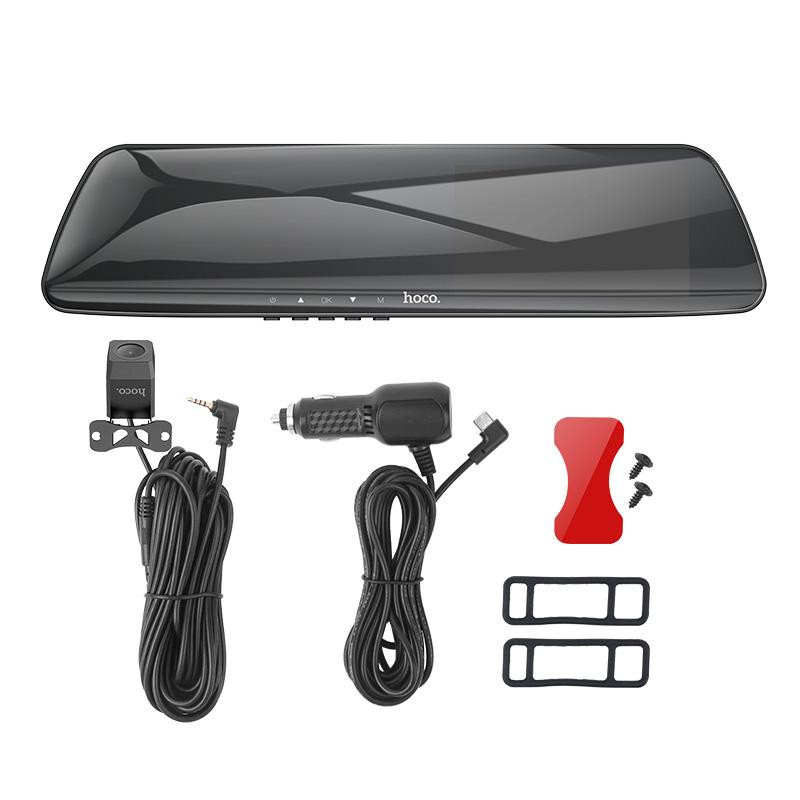 Уценка Видеорегистратор Hoco DV4 Dual channel с экраном 4.5-дюйма и камерой заднего вида Херсон - изображение 7