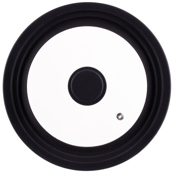 Кришка універсальна Ardesto Black Mars Smart AR-2024-UL 220-24 см Київ - зображення 1