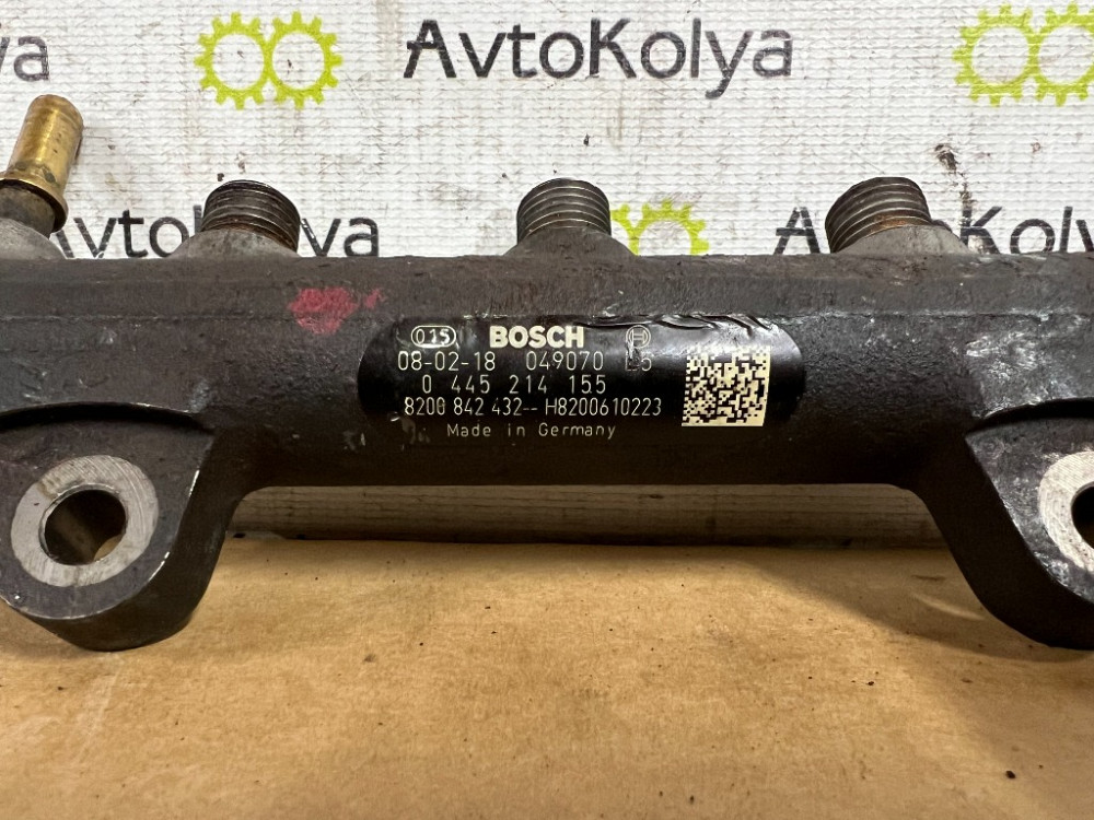 Топливная рейка (рампа форсунок) Opel Vivaro 2.0 dci 2007-2010 (0445214155) Euro 4 Ковель - изображение 2