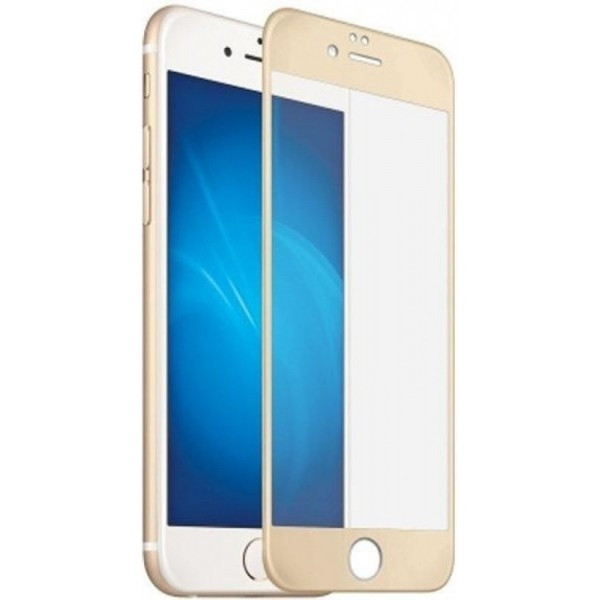 DM Захисне скло IPhone 6 Plus 3D Gold (Код товару:12451) Харків - зображення 2