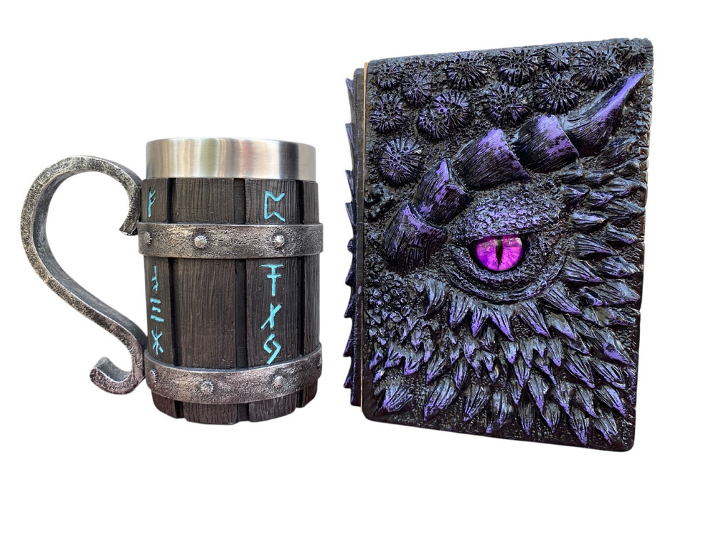 Подарочный набор Кухоль 3 Скандинавские Руны и Блокнот 3 «Око Иллюзий» Київ - зображення 3