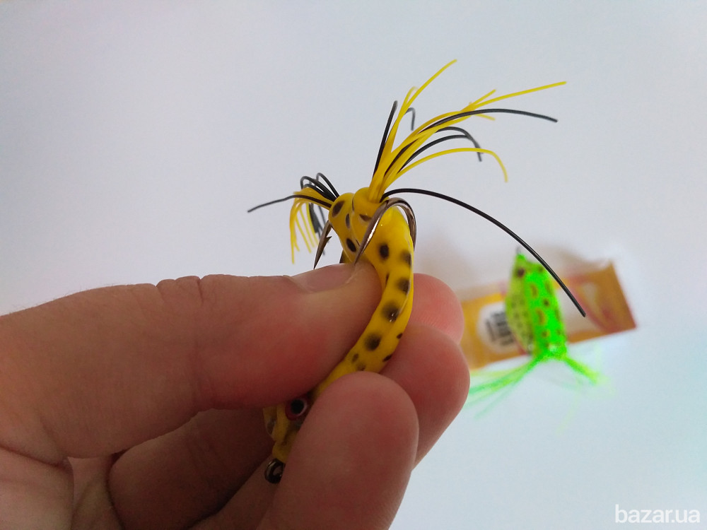 Лягушка воблер незацепляйка на щуку с хвостиком 7 гр Бориспіль - зображення 5