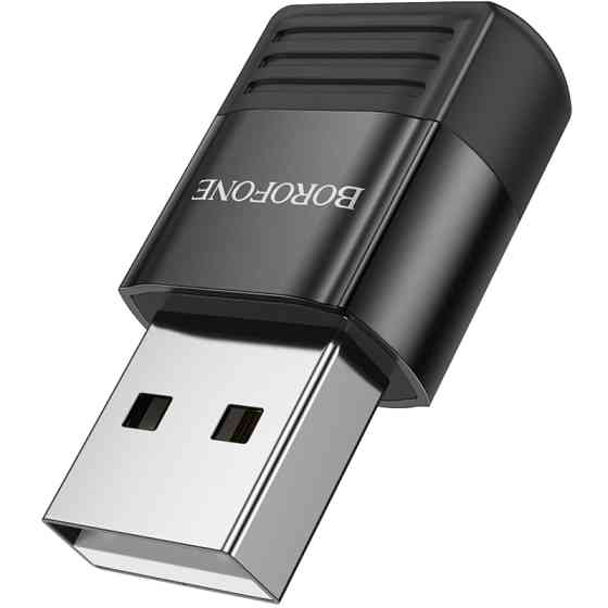 Переходник Borofone BV18 USB male to Type-C female USB2.0 Херсон