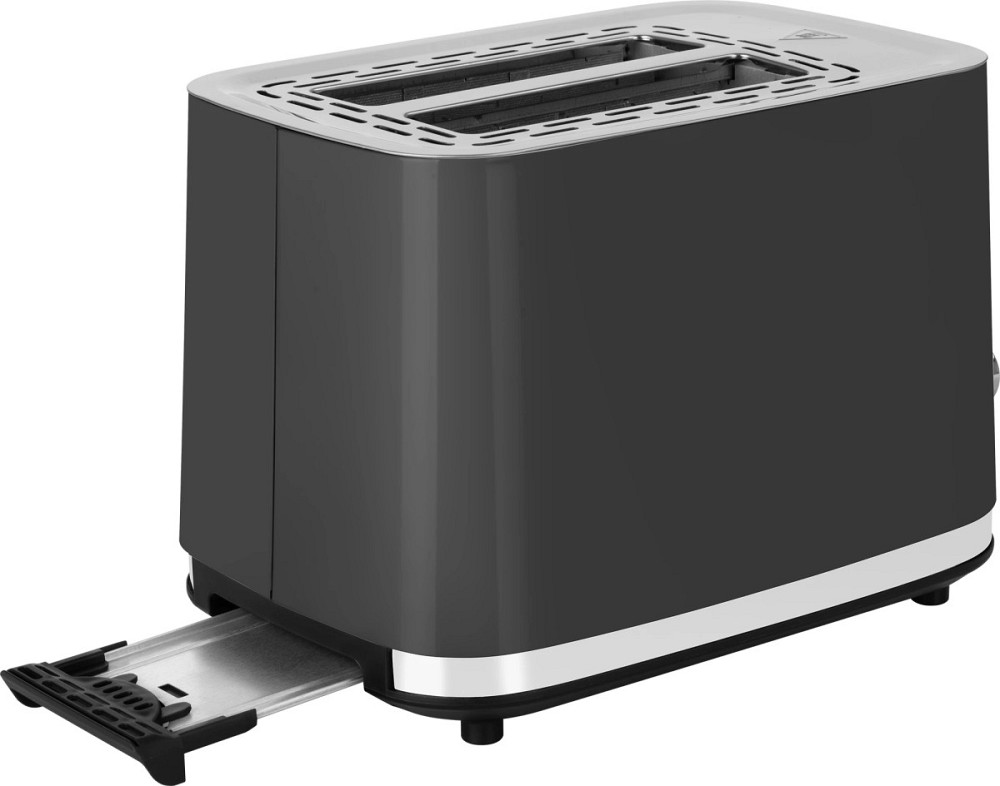 Тостер ECG ST 2766 Vintage Nero 925 Вт черный Київ - зображення 4