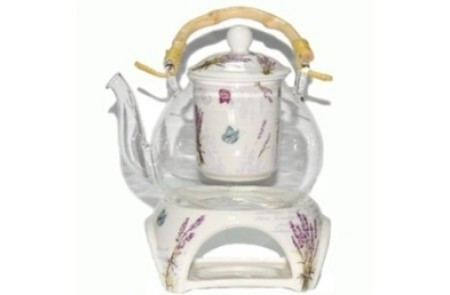 Заварювальний чайник з підставкою Olens Прованс 16936-20 800 мл Киев - изображение 1