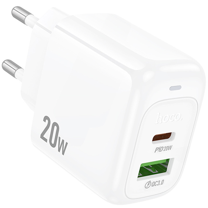 СЗУ Hoco CS54A Surplus PD20W+QC3.0 (1USB-A/1C) Херсон - зображення 4