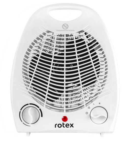 Тепловентилятор Rotex RAS01-H 2000 Вт белый Київ - зображення 1