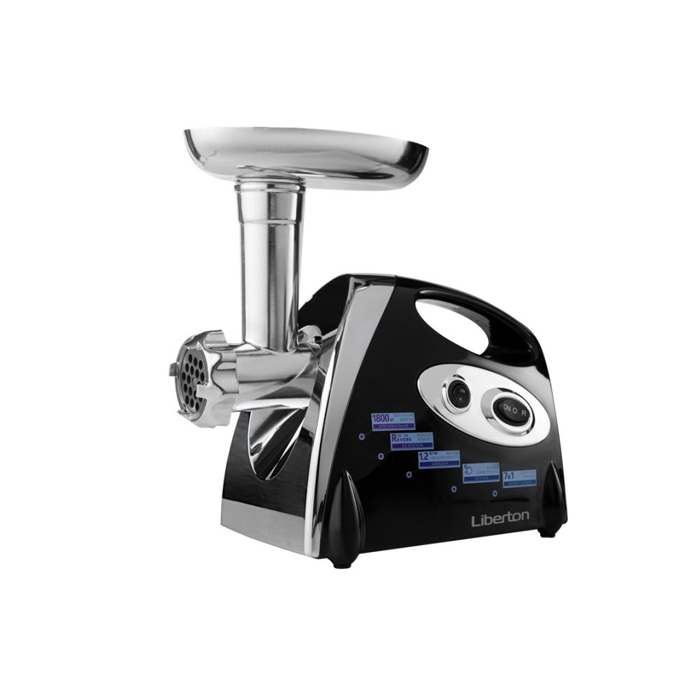 Мясорубка электрическая Liberton LMG-18T02 1800 Вт черная Киев - изображение 5
