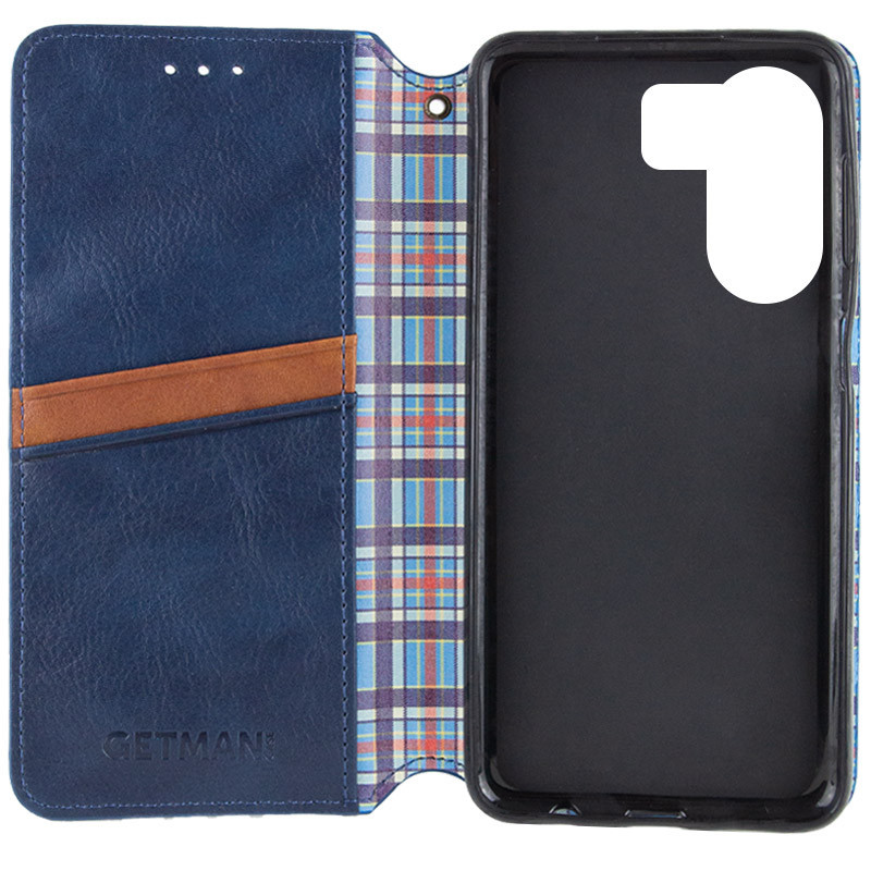 Кожаный чехол-книжка GETMAN Cubic (PU) для Xiaomi Redmi 13C / Poco C65 Херсон - зображення 12