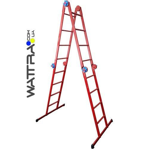 Лестница шарнирная «Трансформер» 4х4 (Технолог) 47591 Київ - зображення 1