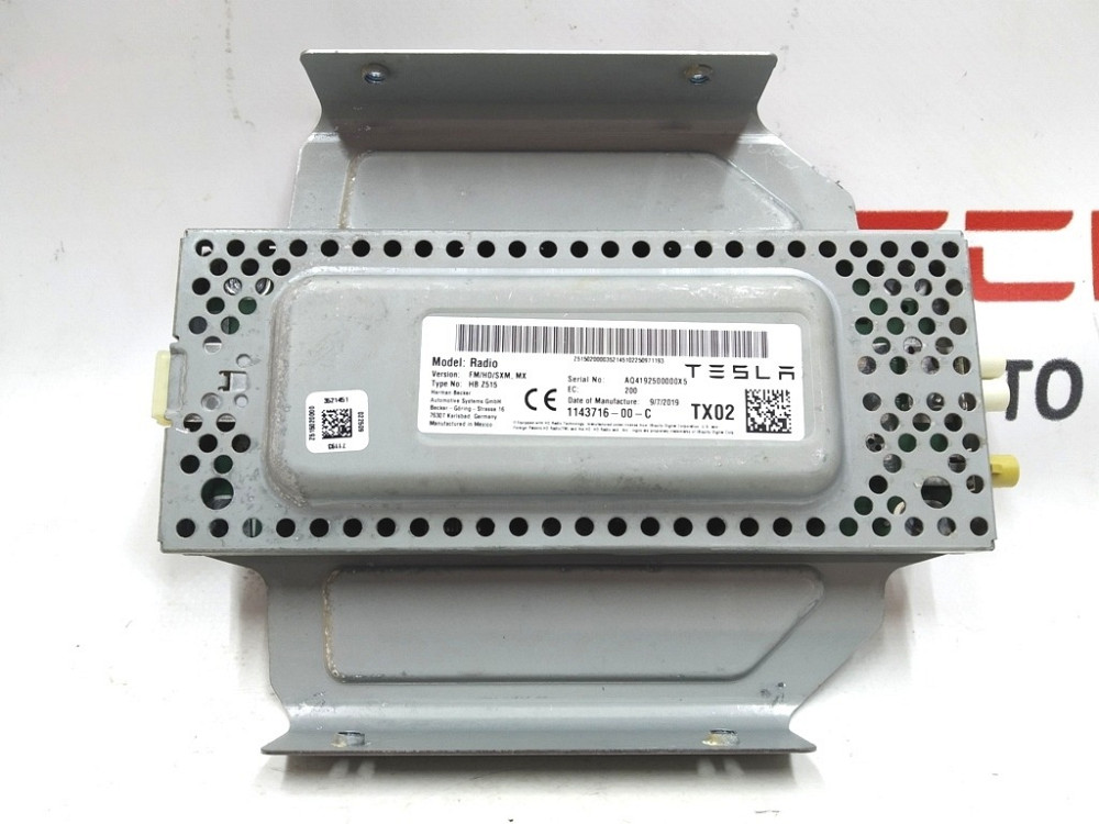 Радио FM/HD Tesla model X 1143716-00-B Київ - зображення 1