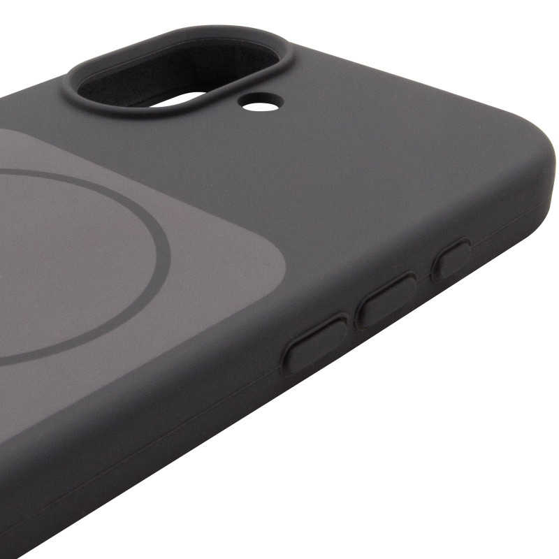 Чехол Silk Duo Color (AA) NO LOGO with Magnetic Fit для Apple iPhone 17 (6.3") Херсон - зображення 4