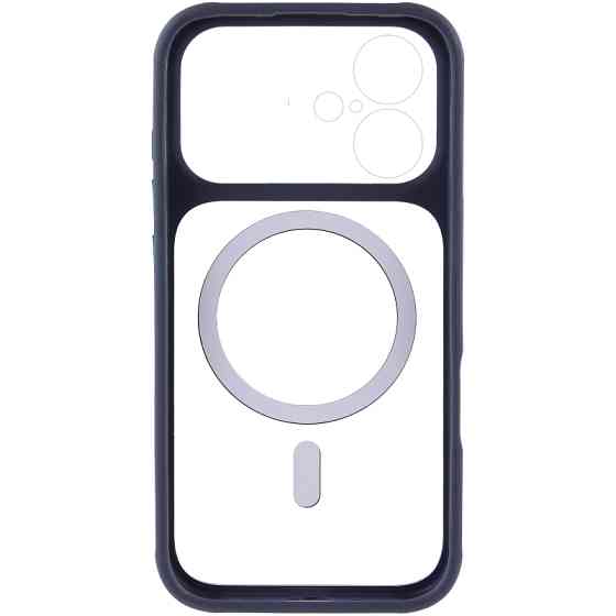 Чехол TPU+PC GETMAN Moon Clear with MagSafe для Apple iPhone 16 (6.1") Херсон