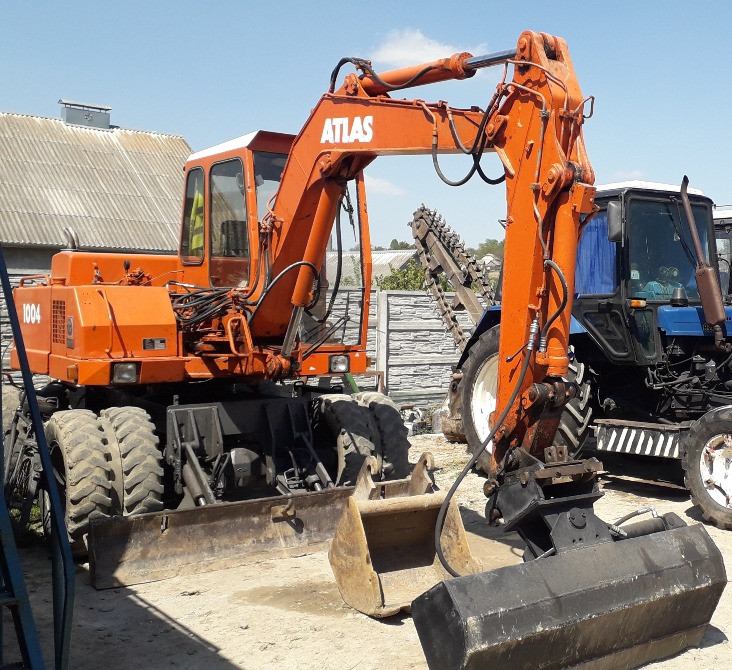 Послуги екскаватора колісний повноповоротний АТЛАС 1004 Бар - зображення 1