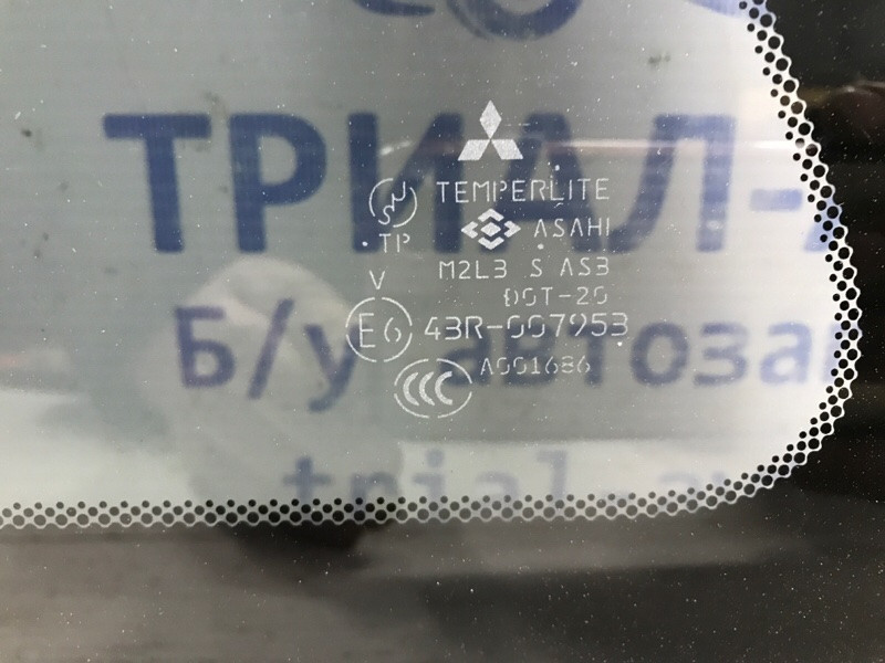 Стекло в кузов заднее левое Mitsubishi Outlander 2003-2006 MR971453 (Арт. 53472) Київ - зображення 3