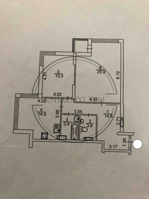 Продаж 2 кім.квартири в ЖК Венеція Код об'єкту 21145690 Киев - изображение 9