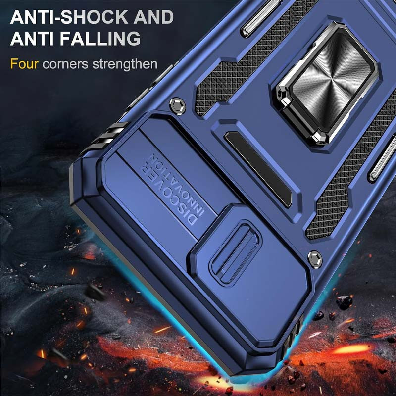 Ударопрочный чехол Camshield Army Ring для Apple iPhone 7 plus / 8 plus (5.5") Херсон - зображення 6