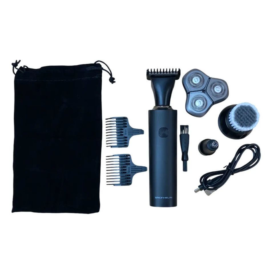 Электробритва Grunhelm GHS303UMB 5 Вт черная Київ - зображення 9