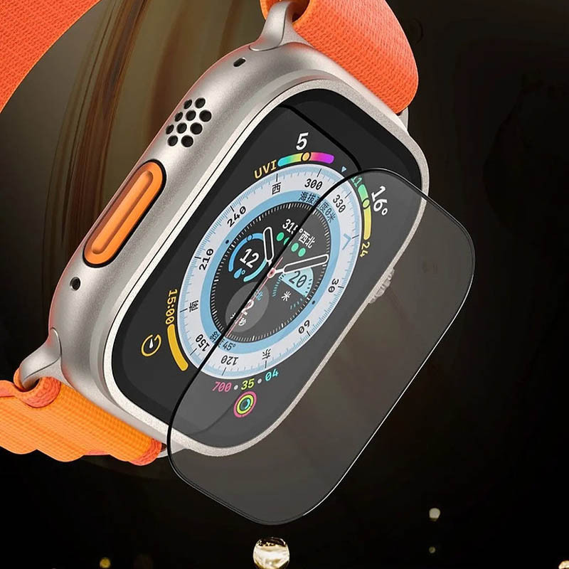 Защитное 2.5D стекло Blueo Corning Gorilla Glass для Apple Watch Ultra 1/2/3 49mm Херсон - изображение 3