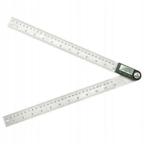 Угломер электронный (транспортир, малка) с линейкой 300 мм PROTESTER 5422-300 Харків - зображення 7