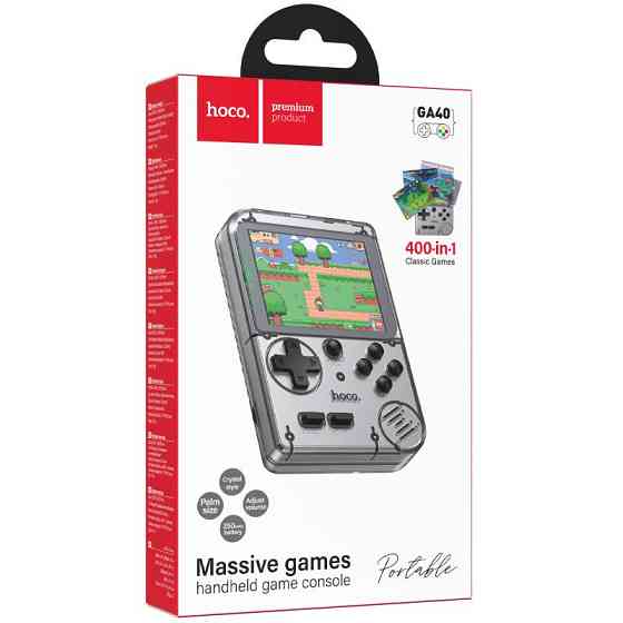 Портативная игровая консоль Hoco GA40 Brilliant 400 games (250mAh) Херсон