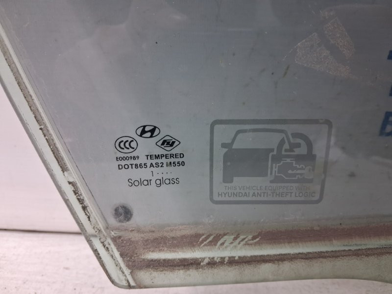 Стекло двери переднее правое Hyundai Sonata 2010-2016 824213S010 (Арт. 71625) Київ - зображення 2