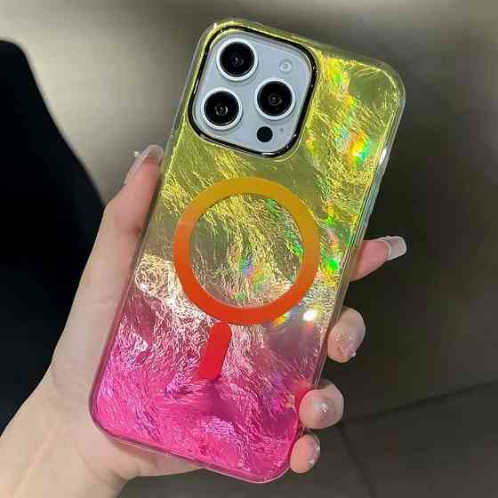 Чехол TPU Shiny Mountain (MagFit) для Apple iPhone 17 Pro (6.3") Херсон