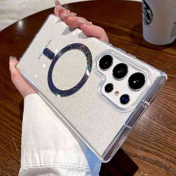 Чехол TPU Eclipse Sparkle (MagFit) для Samsung Galaxy S25 Ultra Херсон