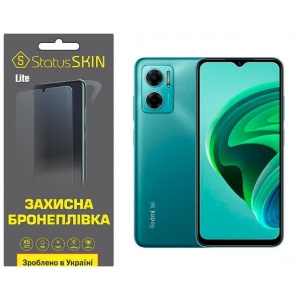 Поліуретанова плівка StatusSKIN Lite на екран Xiaomi Redmi 10 5G/Note 11E Глянцева (Код товару:26454 Харків - зображення 2