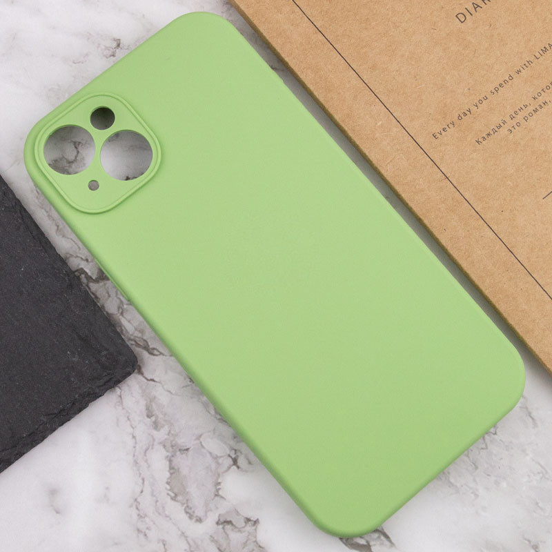 Чехол Silicone Case Full Camera Protective (AA) NO LOGO для Apple iPhone 13 (6.1") Херсон - изображение 4