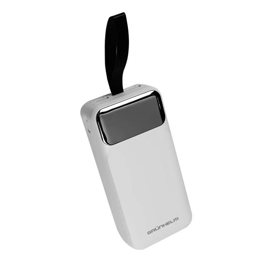 Повербанк Power bank Grunhelm GP-30WQC 30000 mAh белый Киев - изображение 1
