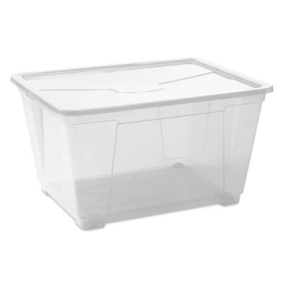 Контейнер Easy 140 л на колесах прозрачный Київ