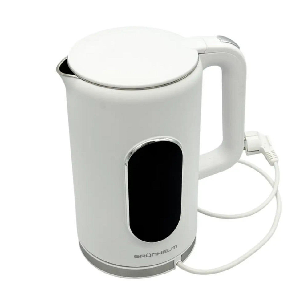 Электрочайник Grunhelm EKS-25030W 1.7 л белый Київ - зображення 5