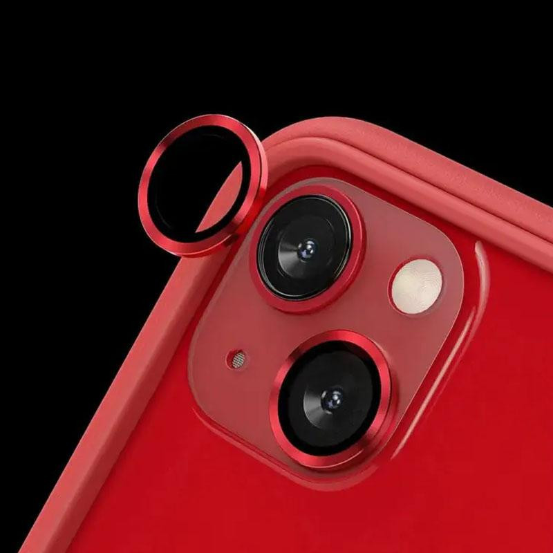 Защитное стекло Metal Classic на камеру (в упак.) для Apple iPhone 14 (6.1") / 14 Plus (6.7") Херсон - изображение 10