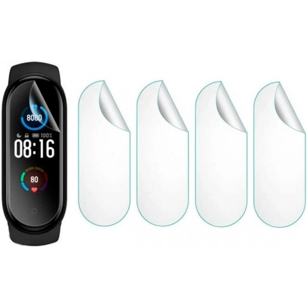 Набір захисних гідрогелевих матових плівок DM для Xiaomi Mi Band 5 (5 шт) (Код товару:18811) Харків - зображення 3