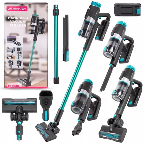 Пылесос беспроводной вертикальный 2в1 Kamille KM-6901 135 Вт Киев - изображение 4