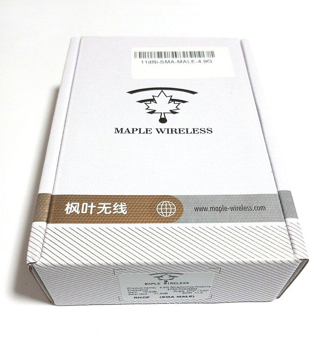 Антенна 4500-5280MHz 11dBi, до 10 Вт, RHCP FPV «Кленовый лист» c круговой поляризацией, SMA-male (шт Дніпро - зображення 7