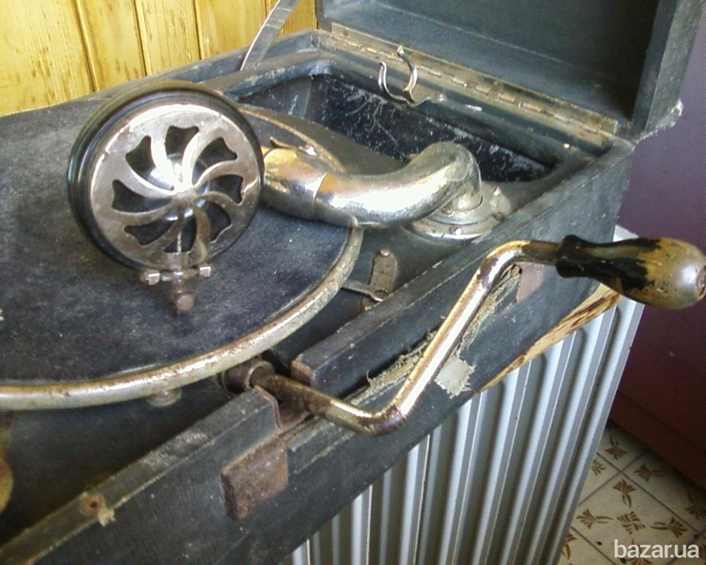 Винтаж! Патефон Коломенский патефонный завод,СССР,1930г. 1940г. Самбір - зображення 2