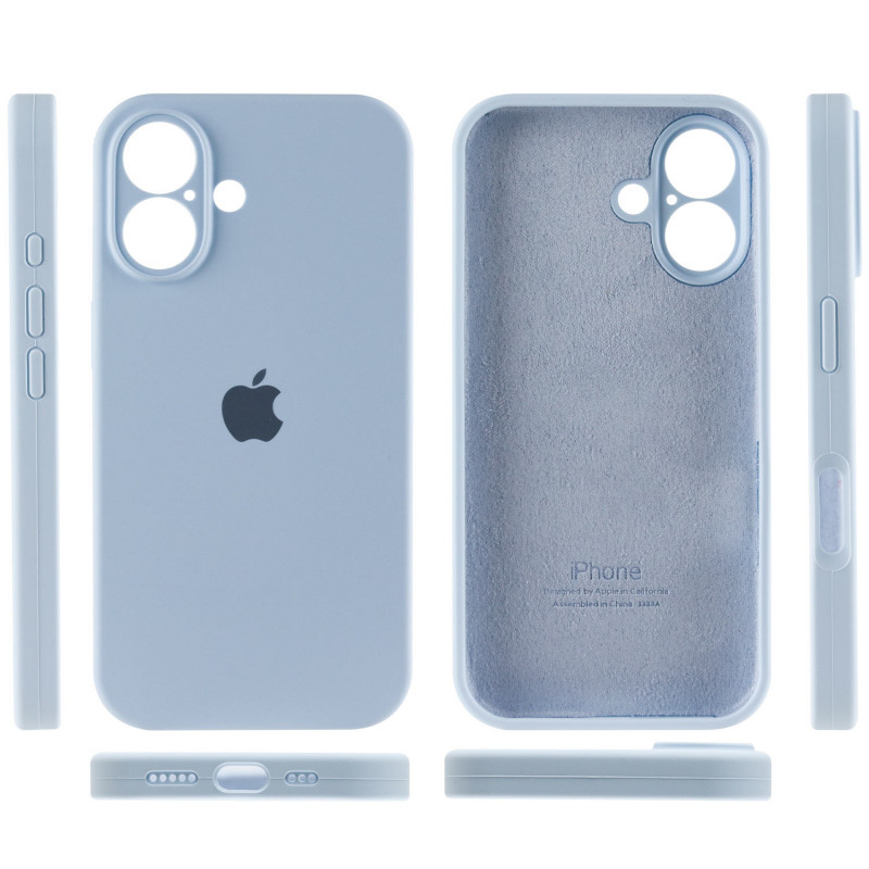 Чехол Silicone Case Full Camera Protective (AA) для Apple iPhone 16 (6.1") Херсон - зображення 12