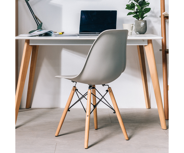 Стілець Тауер Вуд пластиковий темно-сірий Днепр - изображение 2